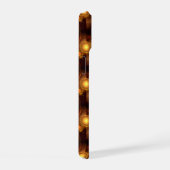 Gold Modern Boho Elegantes abstraktes Kunstmuster iPhone 15 Hülle (Rechte Seite)