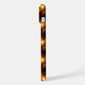 Gold Modern Boho Elegantes abstraktes Kunstmuster  iPhone Hülle (Linke Seite)