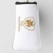 Gold Modern Golf Headcover (Rotieren 90)