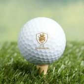 Gold Modern Golfball (Insitu T-Shirt)