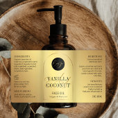 Gold Moderne 60 ml Kosmetische Flasche Umrandung E