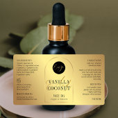 Gold Moderne 60 ml Kosmetische Flasche Umrandung E