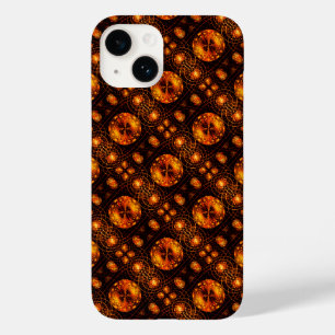Gold Moderne Boho Elegante Abstrakte Kunst Muster Case-Mate iPhone 14 Hülle