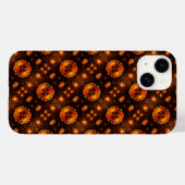 Gold Moderne Boho Elegante Abstrakte Kunst Muster Case-Mate iPhone Hülle (Rückseite (Horizontal))