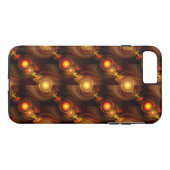 Gold Moderne Boho Elegante Abstrakte Kunst Muster Case-Mate iPhone Hülle (Rückseite (Horizontal))
