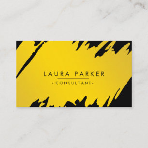 Gold Moderner Spritzer Beruflich Saubere Elegante Visitenkarte