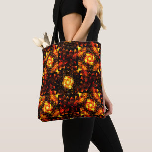 Gold Modernes Boho Elegantes Abstrakte Kunstmuster Tasche