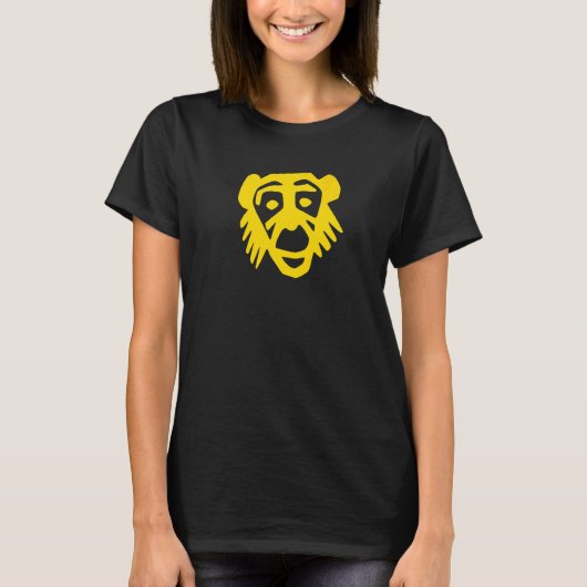 Gold Monkey Smile T-Shirt (Vorderseite)