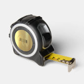 Gold Monogram Formal Luxus Maßband (Winkel)