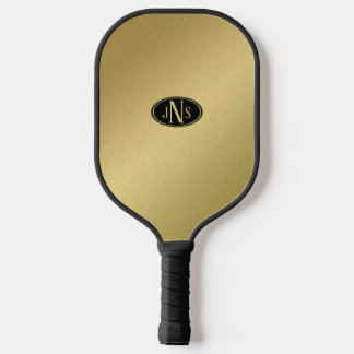 Gold Monogram Pickleball Paddel Schläger