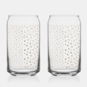 Gold Moon and Stars Night Sky Dosenglas (Rechts)