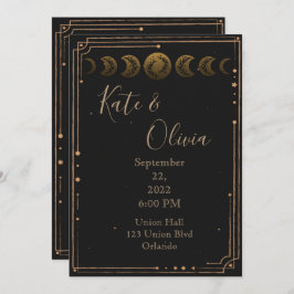 Gold Moon setzt die Einladung zur dunklen und mond