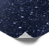 Gold Moon Sun Mandala Celestial Design Poster (Ecke)