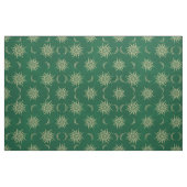 Gold Moon Sun Mandala Green Pattern Stoff (Yard (91,4 cm))