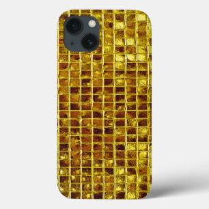 Gold Mosaic Tiles Elegant Moderner Luxus Case-Mate iPhone Hülle