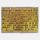 Gold Mosaic Tiles Elegant Moderner Luxus Decke (Vorderseite)