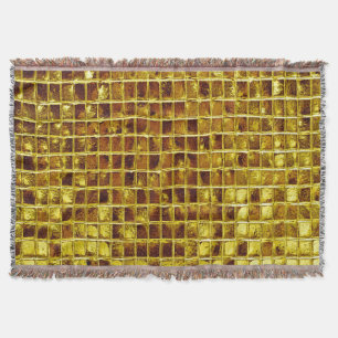 Gold Mosaic Tiles Elegant Moderner Luxus Decke