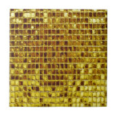 Gold Mosaic Tiles Elegant Moderner Luxus Fliese (Vorderseite)