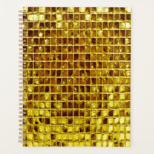 Gold Mosaic Tiles Elegant Moderner Luxus Planer