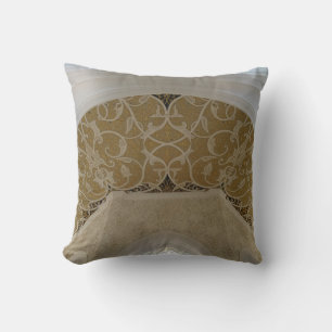 Gold Motif Throw Kissen