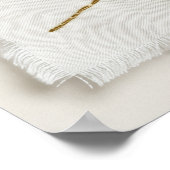 Gold Mountain Linien Kunstposter Poster (Ecke)