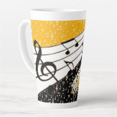 Gold-Musik Milchtasse (Linke Ecke)