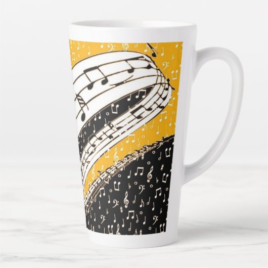 Gold-Musik Milchtasse (Rechts)