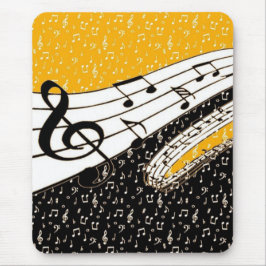 Gold-Musik Mousepad