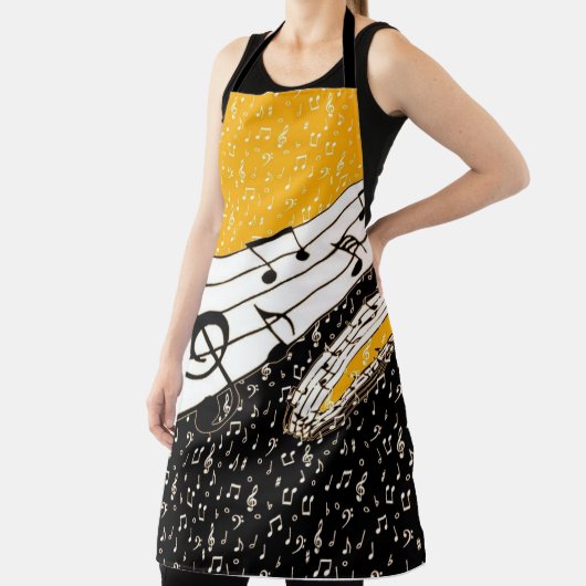 Gold-Musik Schürze (InSitu)