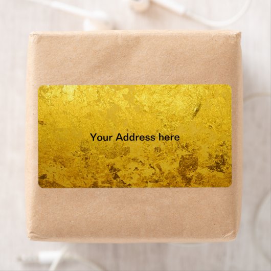 GOLD-Muster / Blattgold (Insitu)