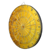 GOLD-Muster / Blattgold Dartscheibe (Vorderseite rechts)
