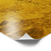 GOLD-Muster / Blattgold Fotodruck (Ecke)