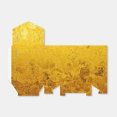GOLD-Muster / Blattgold Geschenkschachtel (Ungefaltet)