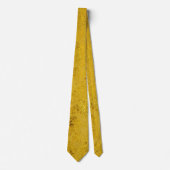 GOLD-Muster / Blattgold Krawatte (Vorderseite)