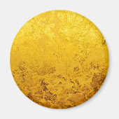 GOLD-Muster / Blattgold Magnet (Vorne)