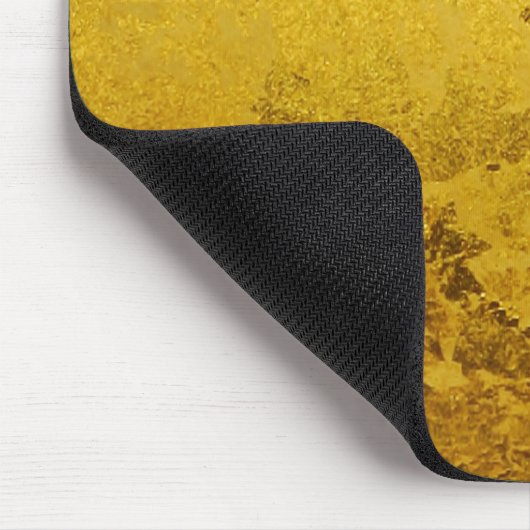 GOLD-Muster / Blattgold Mousepad (Ecke)