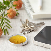 GOLD-Muster / Blattgold Schlüsselanhänger (Seite)