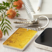 GOLD-Muster / Blattgold Schlüsselanhänger (Vorderseite rechts)