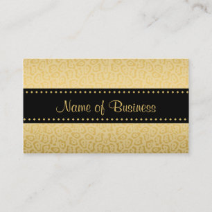 Gold Muster Boutique Visitenkarte