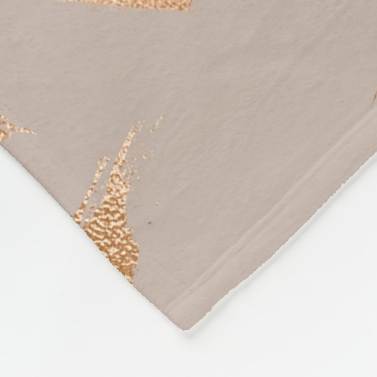 Gold Muster Große Fleece Blanket (Ecke)