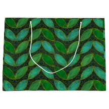"Gold 'n Leaf" Geschenktasche