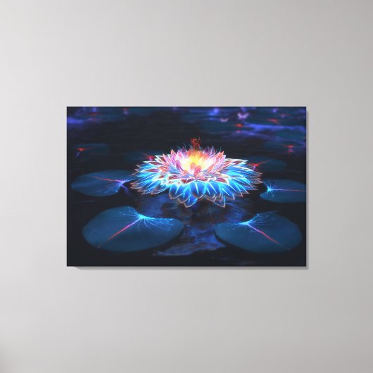 Gold (Nacht) Leinwanddruck (Vorderseite)