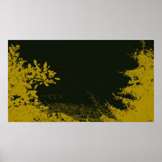 Gold-Natur Poster