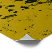 Gold-Natur Poster (Ecke)