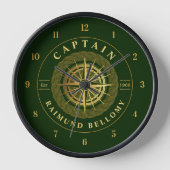 Gold Nautical Uhr (Vorderseite)