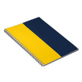 Gold & Navy Blue CUSTOM Notizblock (Rechte Seite)