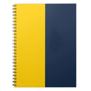 Gold & Navy Blue CUSTOM Notizblock