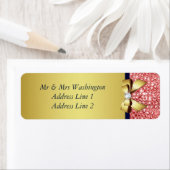 Gold Navy Korallensequenzen Diamonds Bow (Insitu)