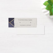 Gold Navy Modern Stuck Earring Display Cards (Schreibtisch)
