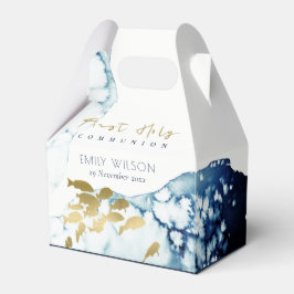 GOLD NAVY UNDERWASSERFISCHEREIGEMEINSCHAFT GESCHENKSCHACHTEL